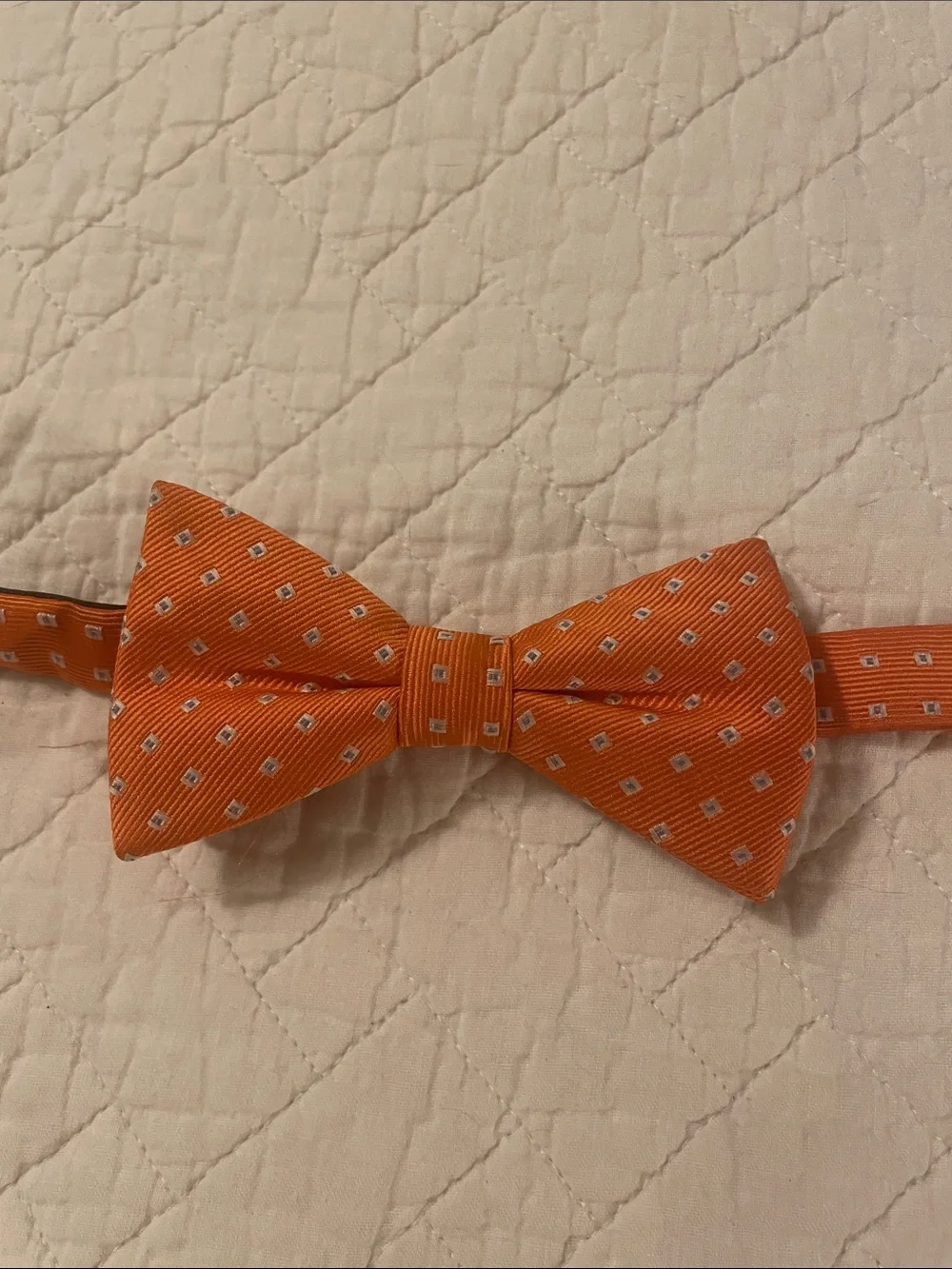 Kids Bow Tie Set - Blue, White with Green Dots, Orange, Plaid